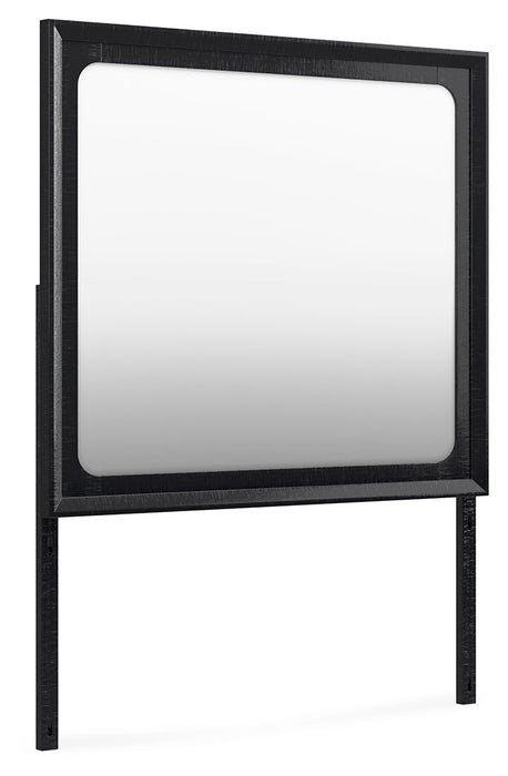 Londer - Black - Bedroom Mirror