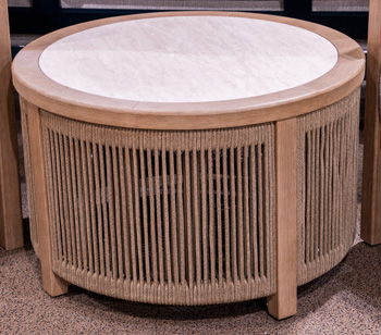 Cool Days - Beige - Round Cocktail Table