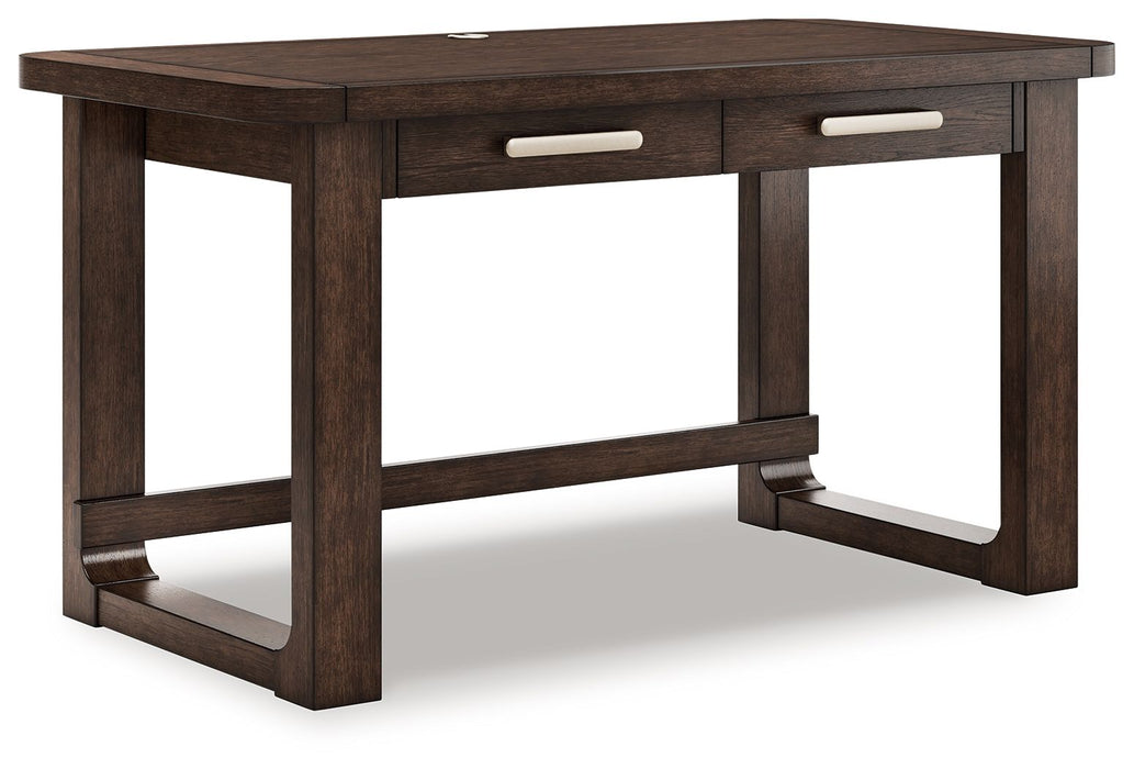 Breckington - Dark Brown - Home Office Desk