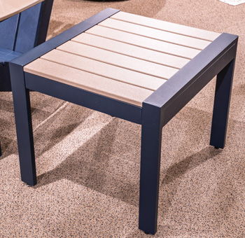 Mabry Shores - Blue - Rectangular End Table