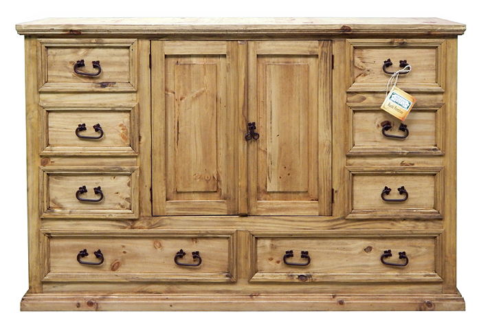 Rustic Mansion Door Dresser