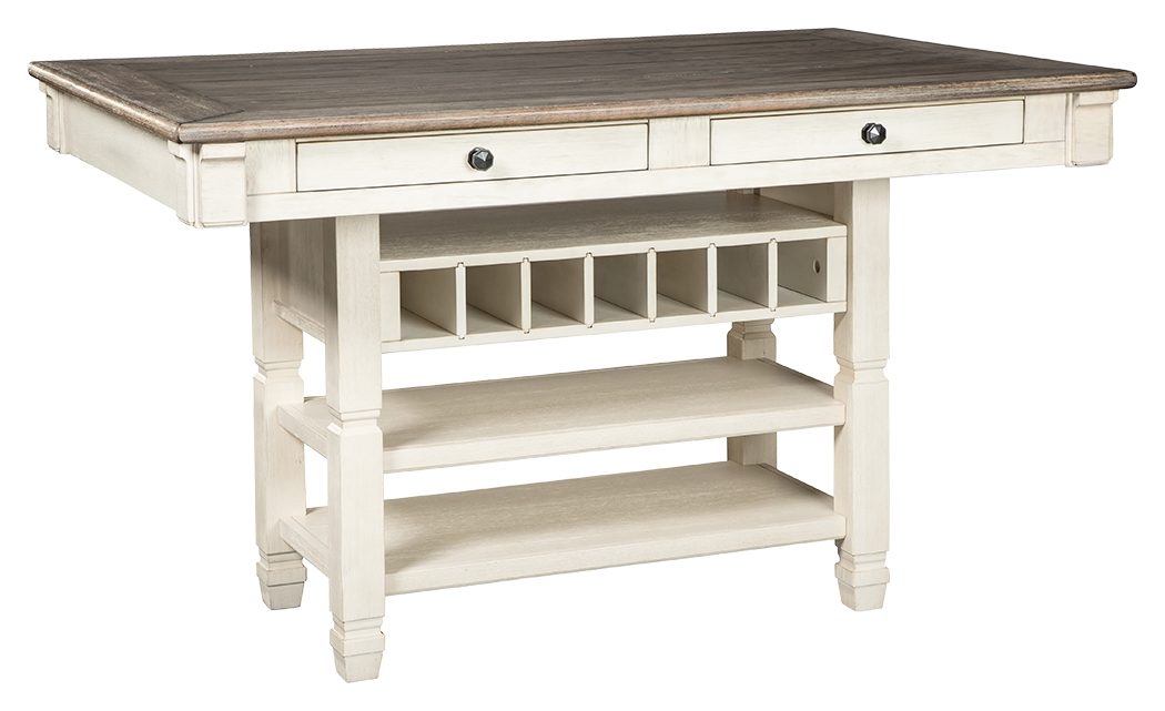 Bolanburg - Beige - Rect Dining Room Counter Table