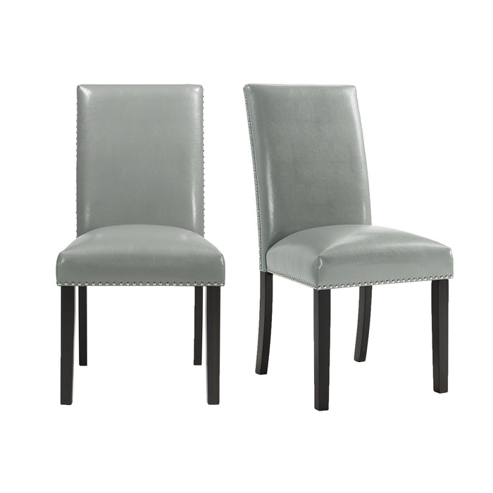Meridian - Dining Side Chair (Set of 2) - Grey