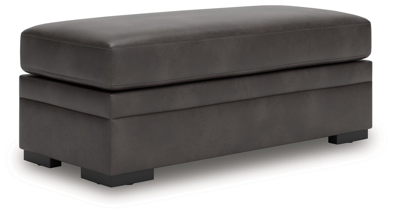 Lofton-Pike - Oversized Accent Ottoman - Shadow