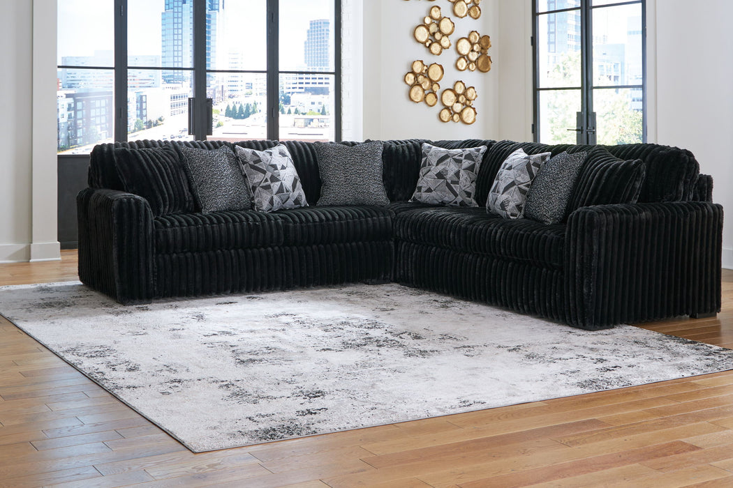 Midnight-Madness - 3 Piece Sectional