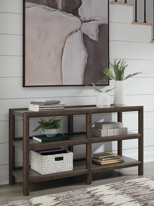 Kallenny - Brown / Gray - Sofa Table
