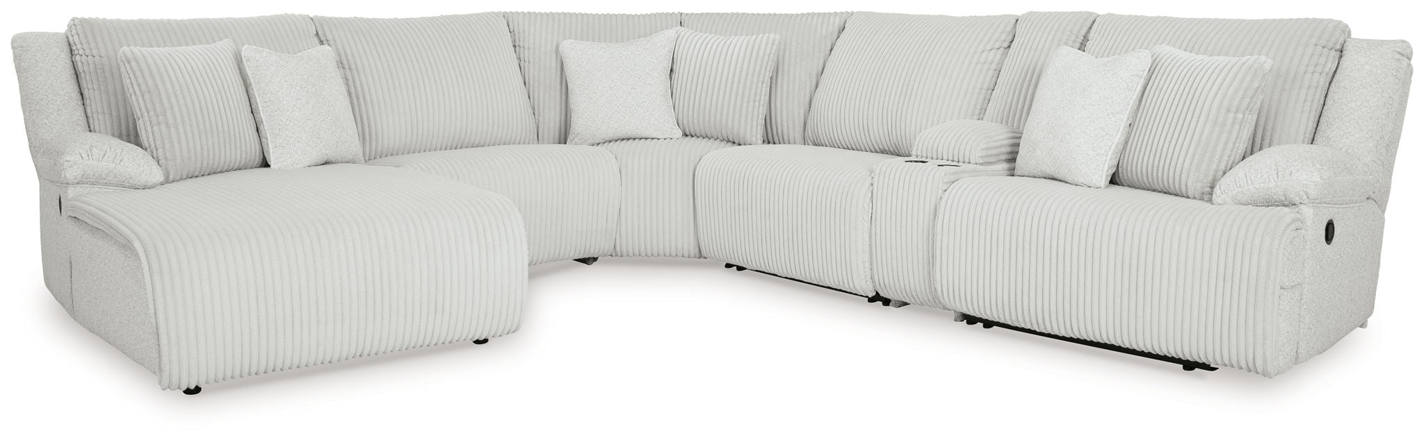 Top Tier - 6 Piece Reclining Sectional