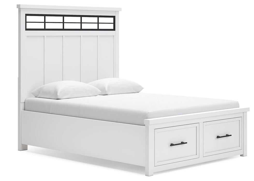 Ashbryn - Panel Storage Bed