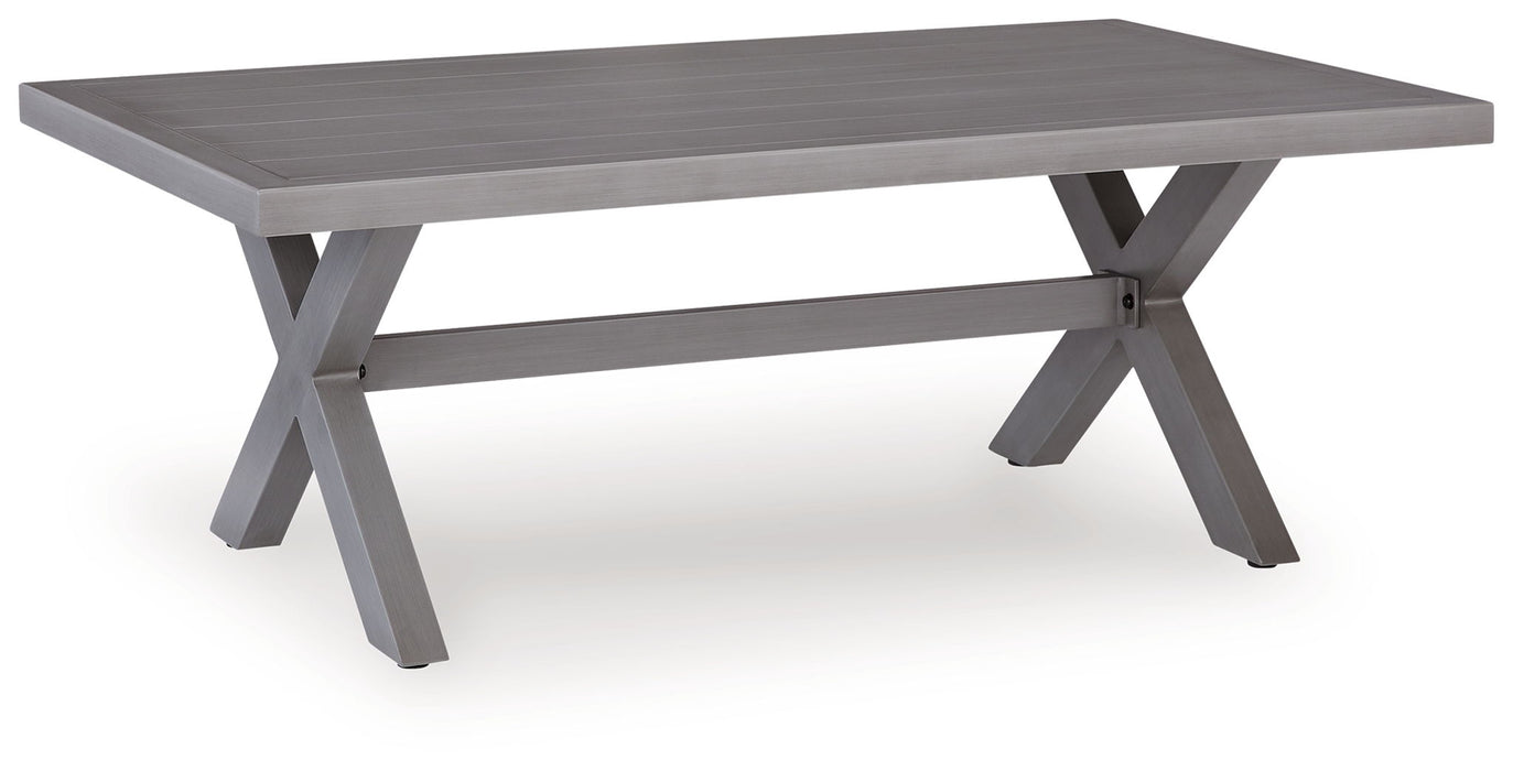 Dillon Beach - Rectangular Cocktail Table - Gray