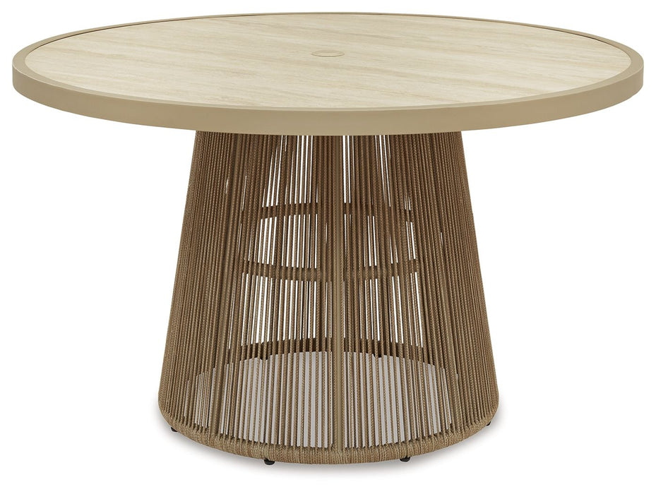 Ocean Park - Outdoor Dining Table - Beige