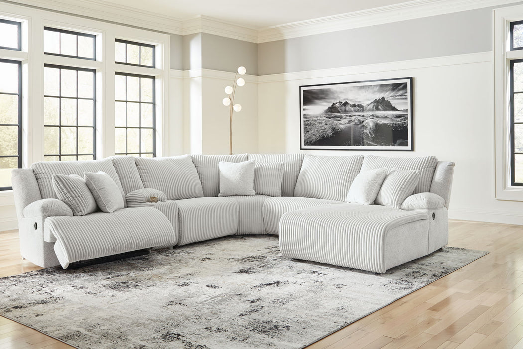 Top Tier - 6 Piece Reclining Sectional
