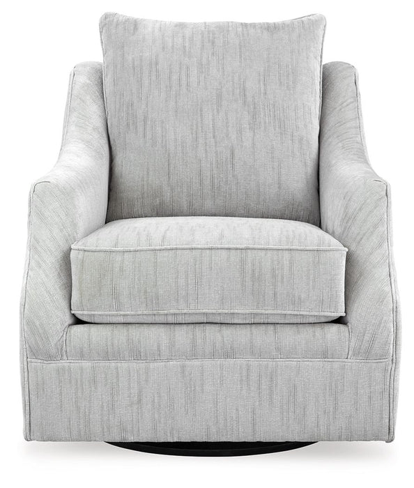 Gubbins - Swivel Accent Chair - Gray