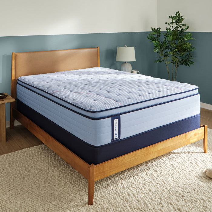 Posturepedic - Medina II Euro Pillow Top Medium Mattress