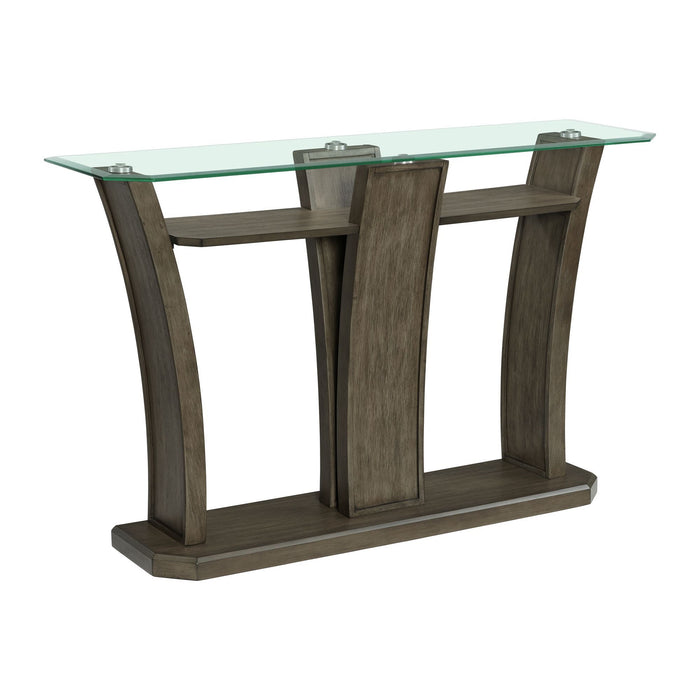 Dapper - Rectangular Sofa Table - Gray
