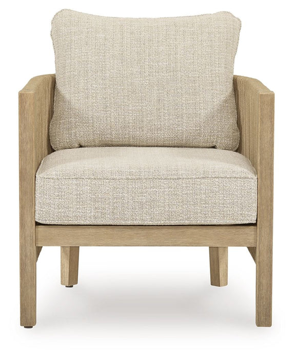 Cool Days - Lounge Chair With Cushion (Set of 2) - Beige