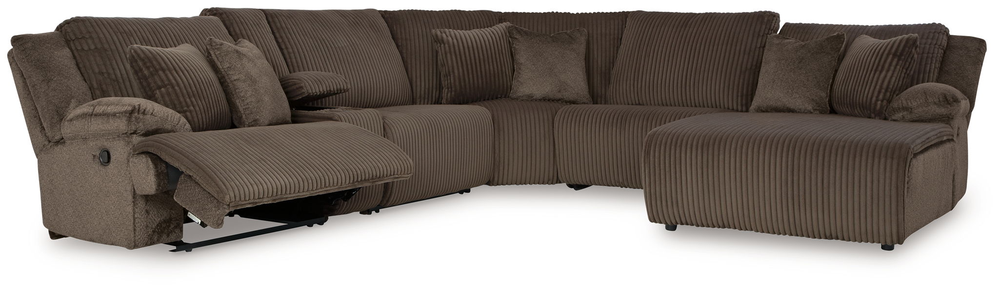 Top Tier - 6 Piece Reclining Sectional