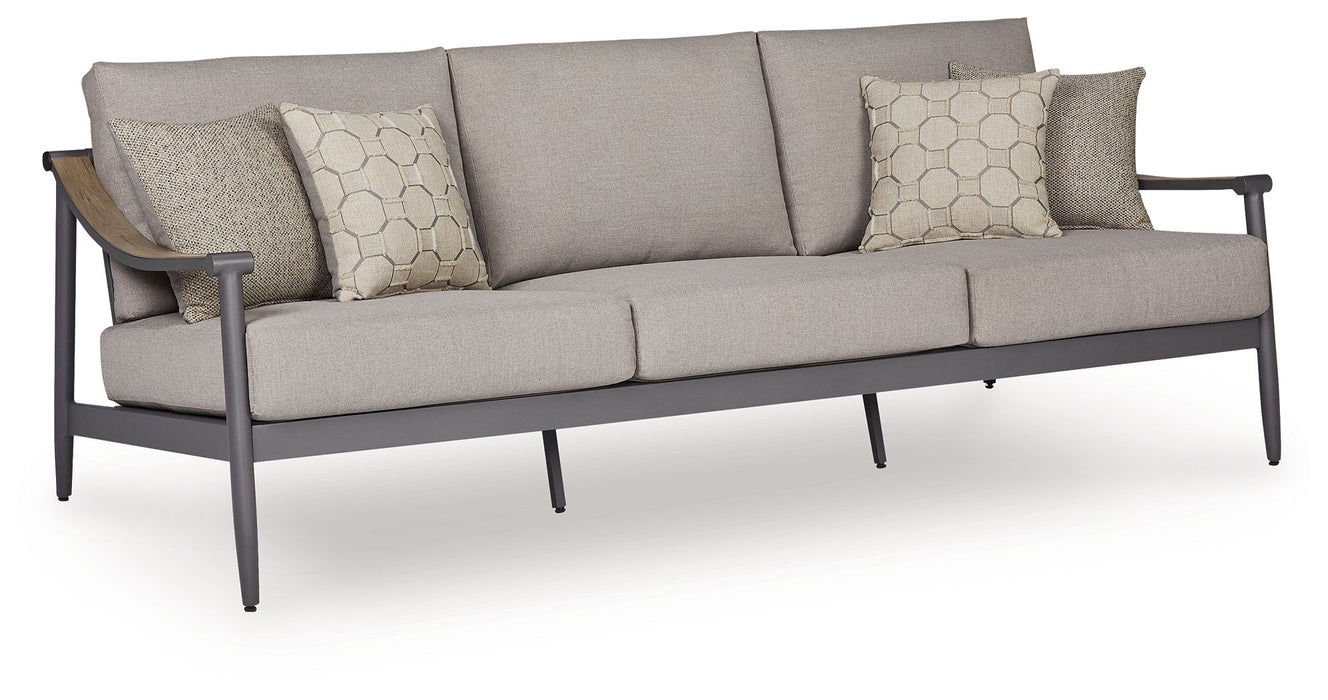 North Island - Sofa With Cushion - Gray