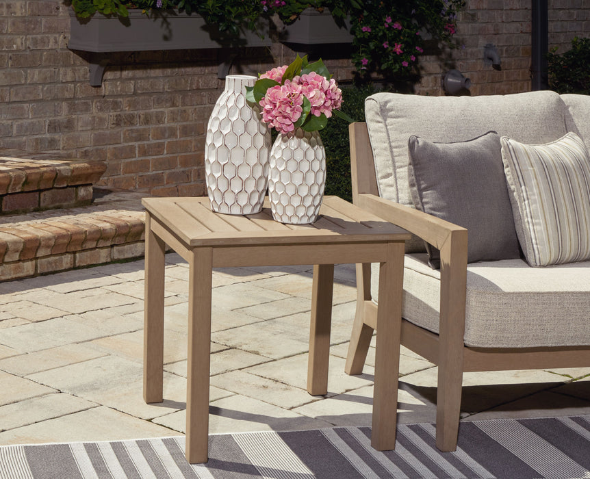 Hallow Creek - Driftwood - Square End Table