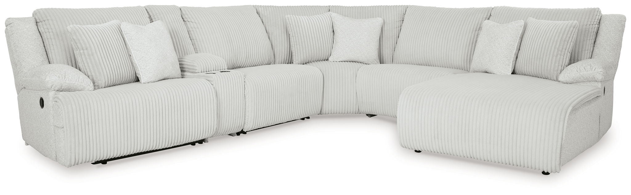 Top Tier - 6 Piece Reclining Sectional