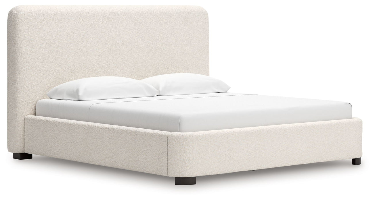 Brintstreet - King Upholstered Bed - Beige