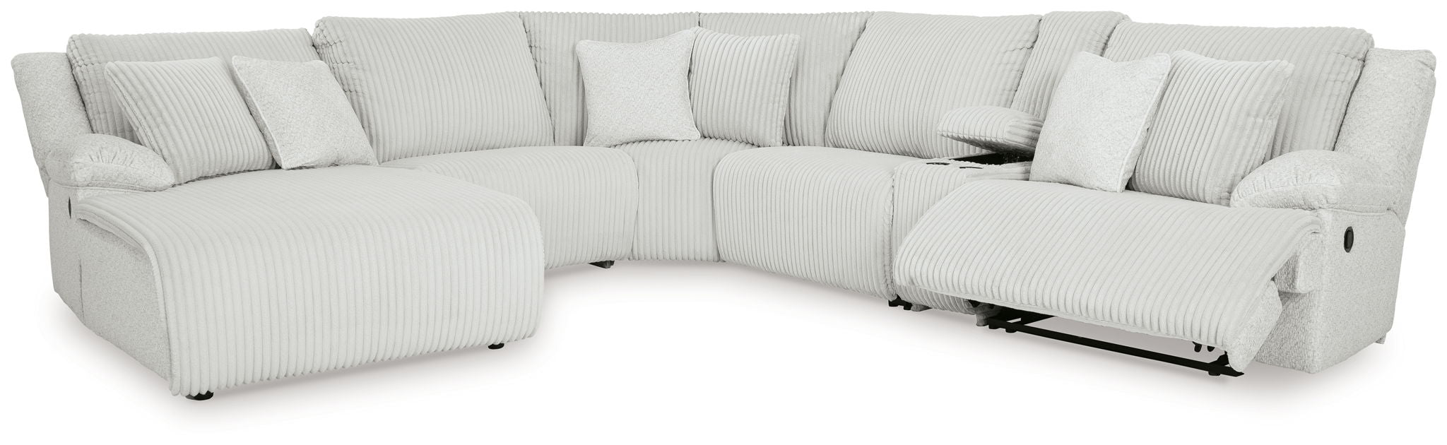 Top Tier - 6 Piece Reclining Sectional