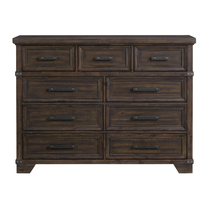 Colorado City - 9-Drawer Dresser - Charcoal