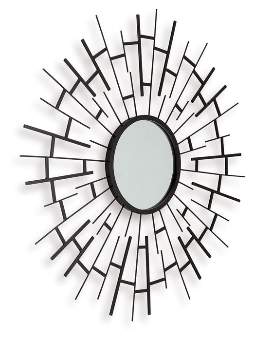 Garrenworth - Black - Accent Mirror