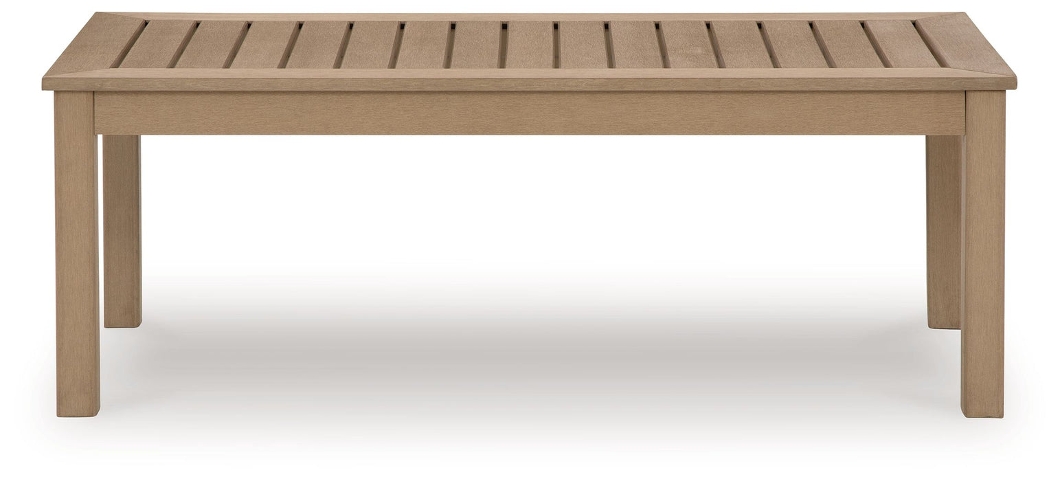 Hallow Creek - Driftwood - Rectangular Cocktail Table