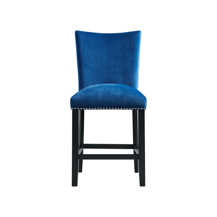Francesca - Velvet Counter Height Chair (Set of 2)
