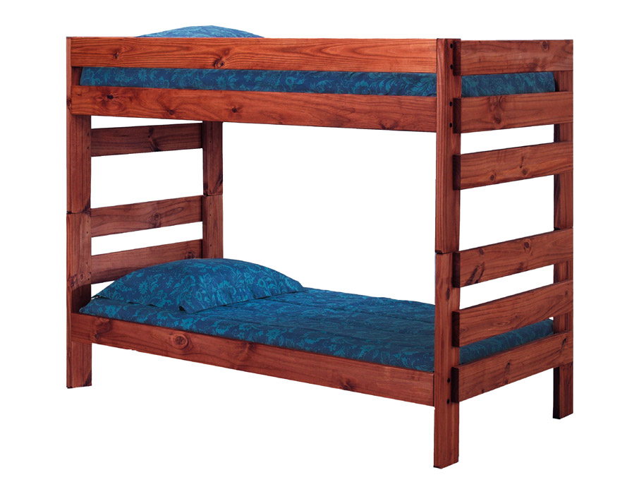 Pine Crafter Twin Over Twin Stackable Bunk Bed