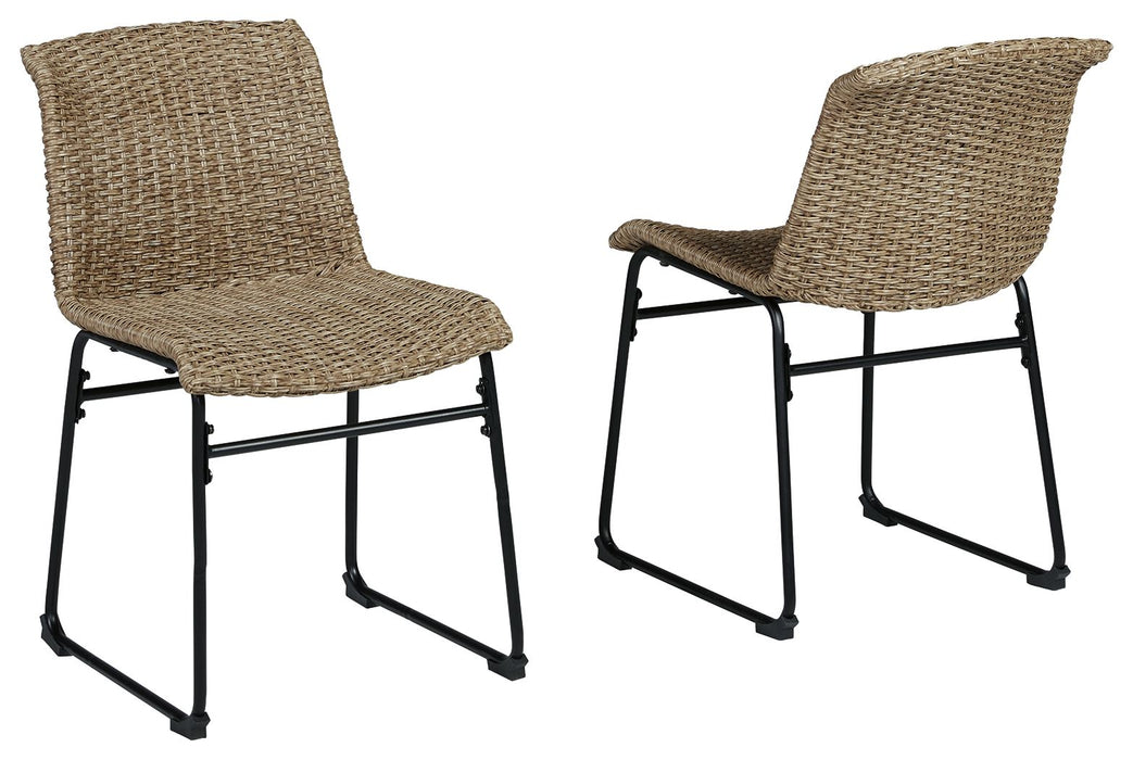 Amaris - Brown / Black - Chair (Set of 2)