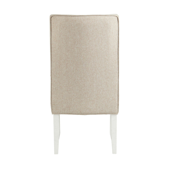 Stone - Parson Arm Chair (Set of 2) - White