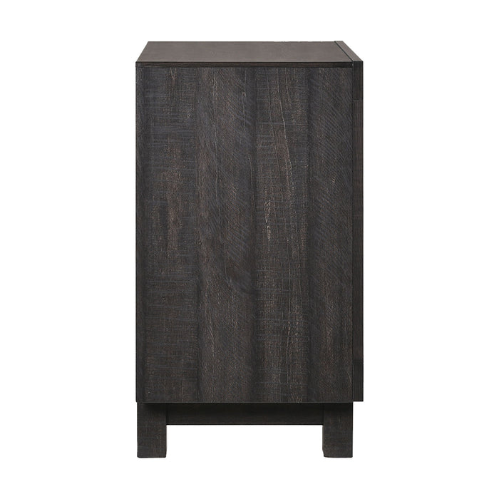 Harlington - 2-Drawer Nightstand - Dark Chocolate