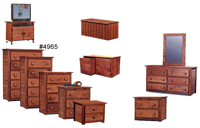 Pine Crafter 4 Drawer Chest