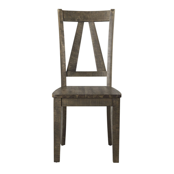 Finn - Wooden Side Chair (Set of 2) - Chocolate
