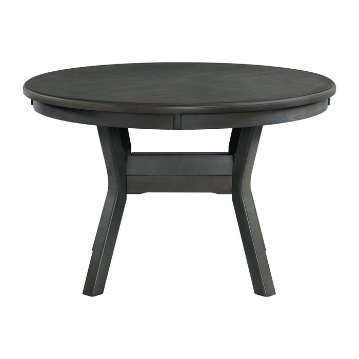Amherst - Dining Table With Wood Leg - Grey Finish