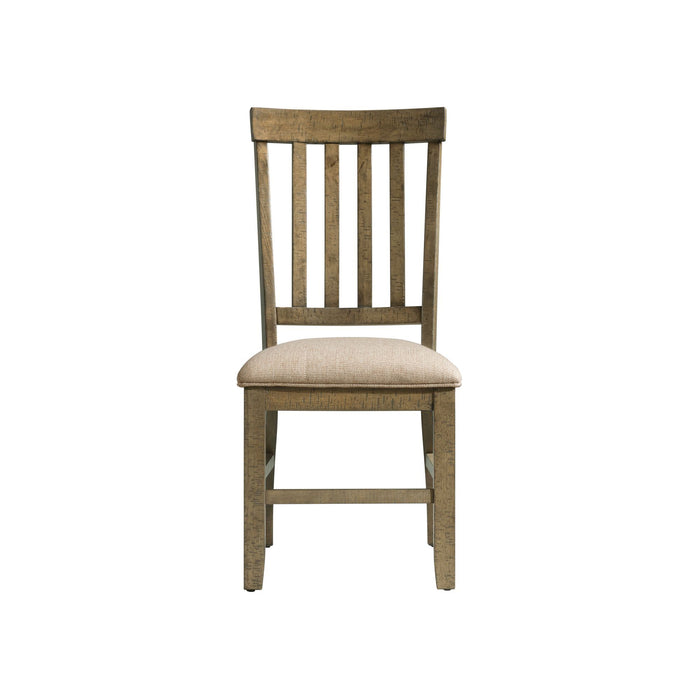 Stone - Standard Height Side Chair (Set of 2) - Dark Grey Finish