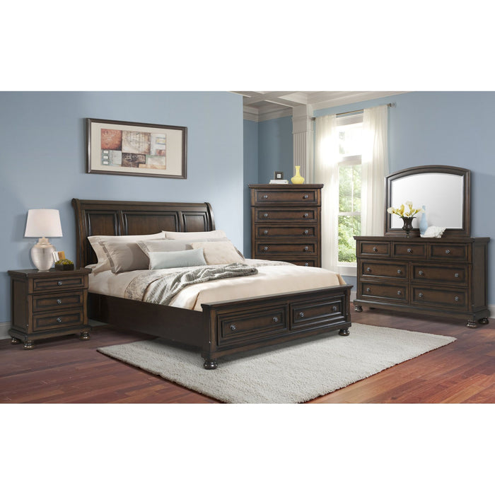 Kingston - Bed With Storage Footboard And Non-Storage Rails