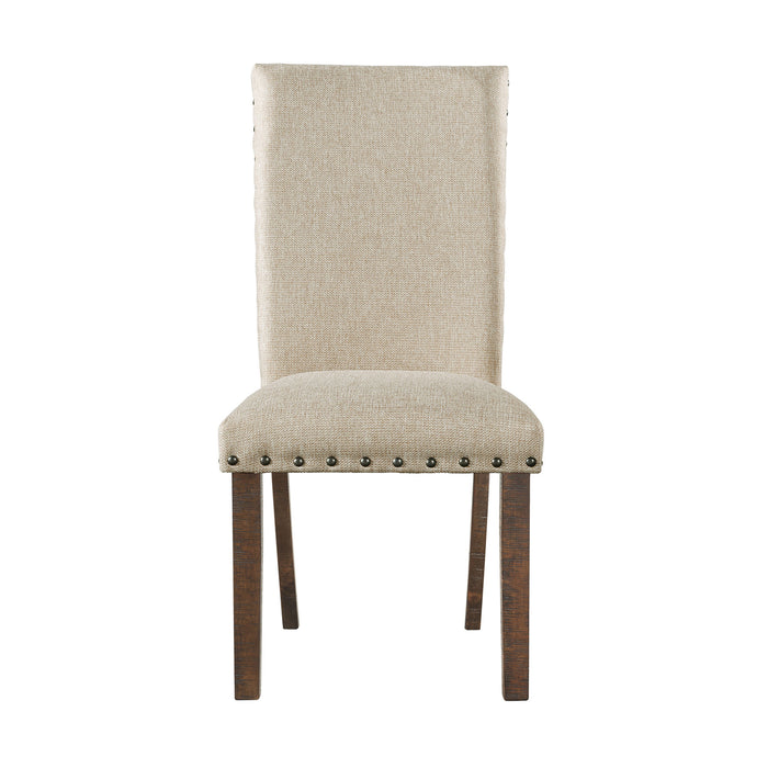 Jax - Upholstered Side Chair (Set of 2) - Cream