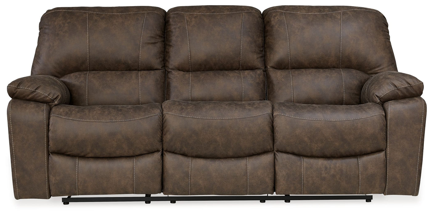 Kilmartin - Chocolate - Reclining Sofa