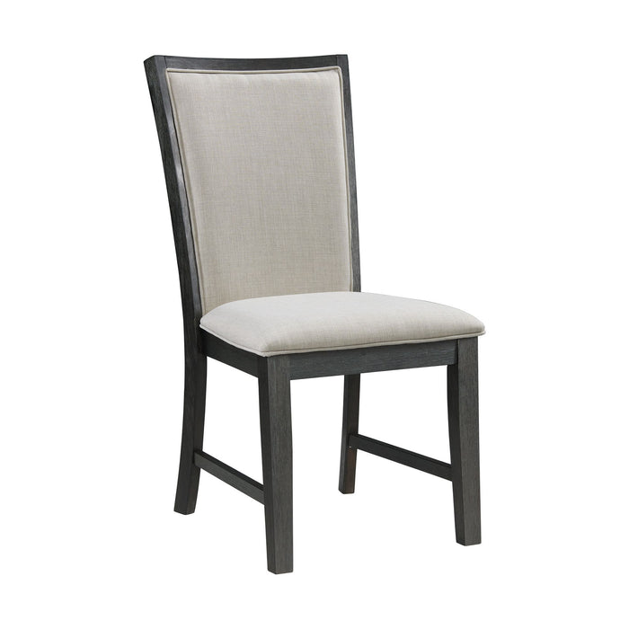 Grady - Dining Slat Back Side Chair (Set of 2) - Black