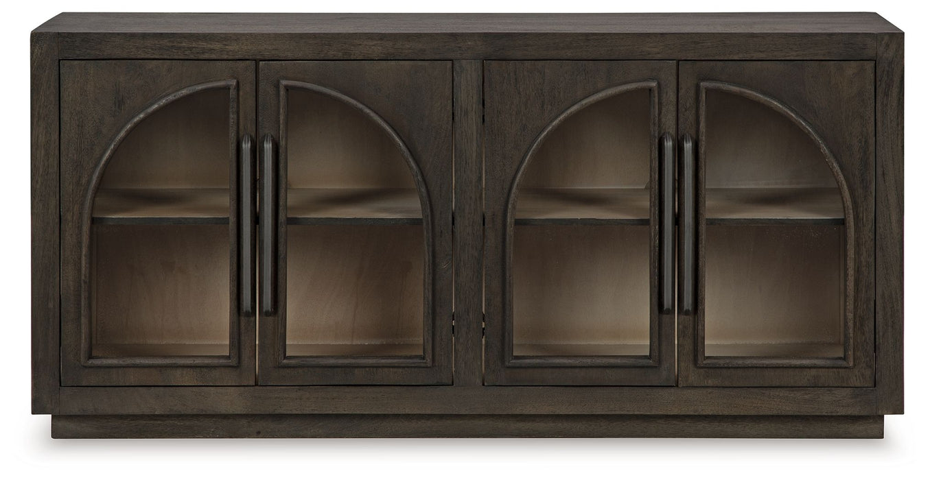 Dreley - Grayish Brown - Accent Cabinet