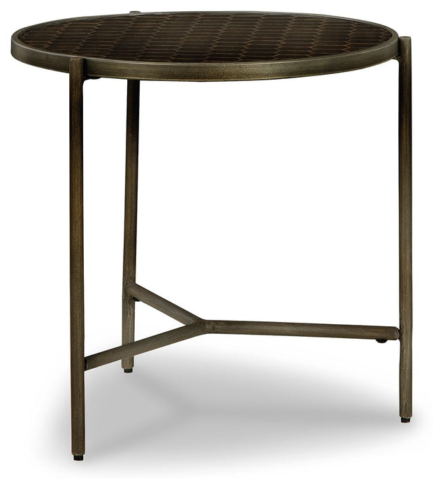 Doraley - Brown / Gray - Chair Side End Table