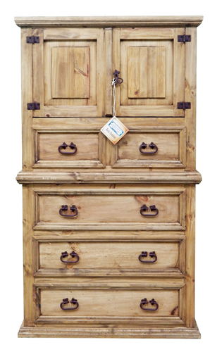 Rustic Mansion Door Chest