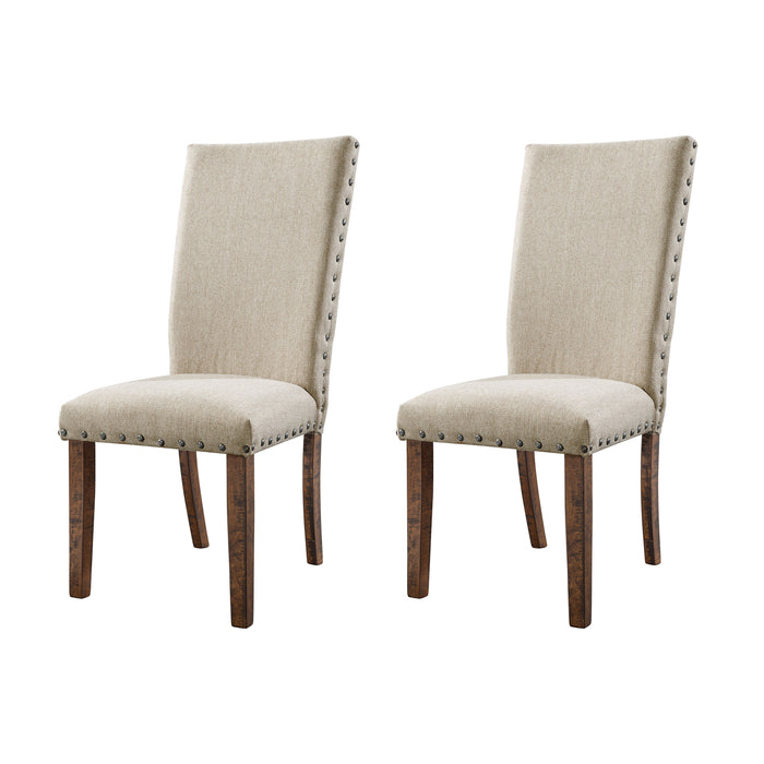 Jax - Upholstered Side Chair (Set of 2) - Cream