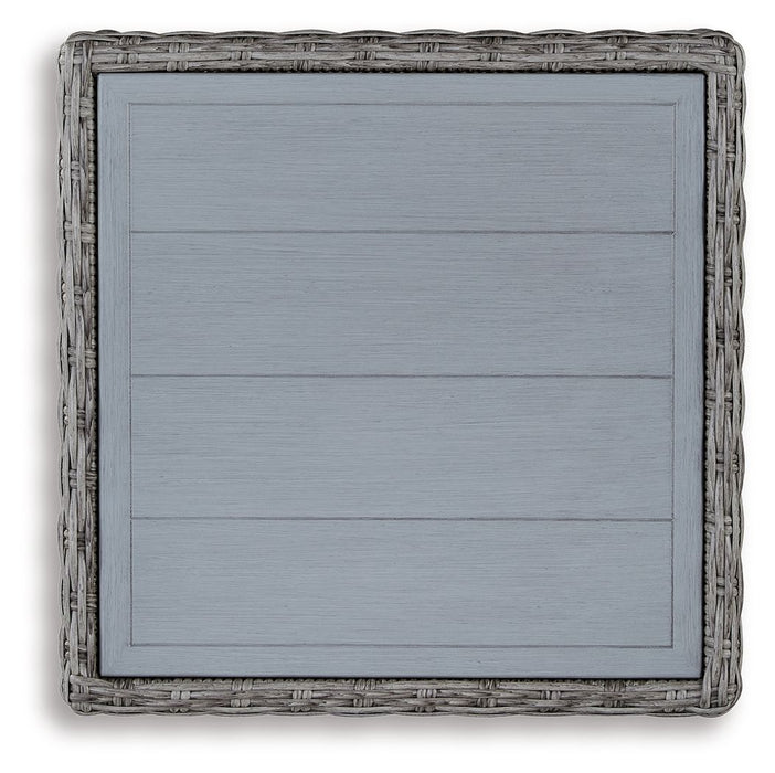 Naples Beach - Light Gray - Square End Table