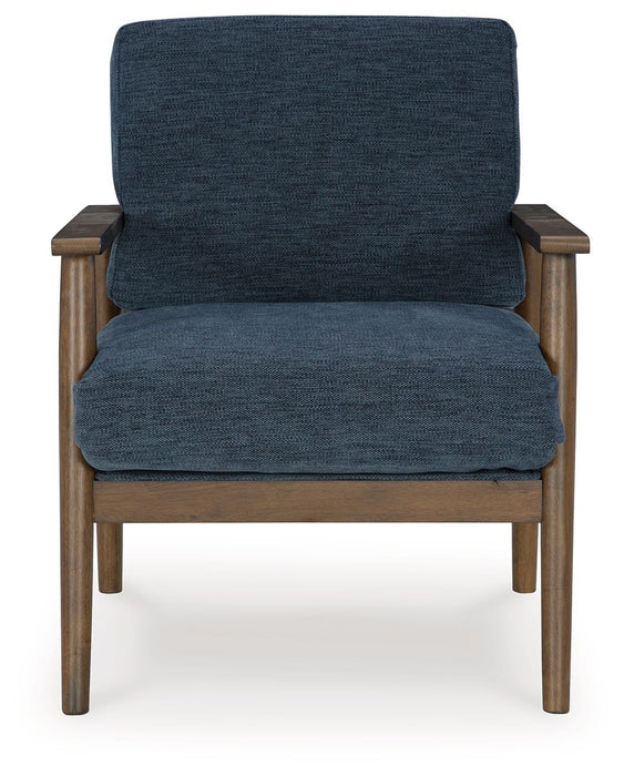 Bixler - Navy - Showood Accent Chair