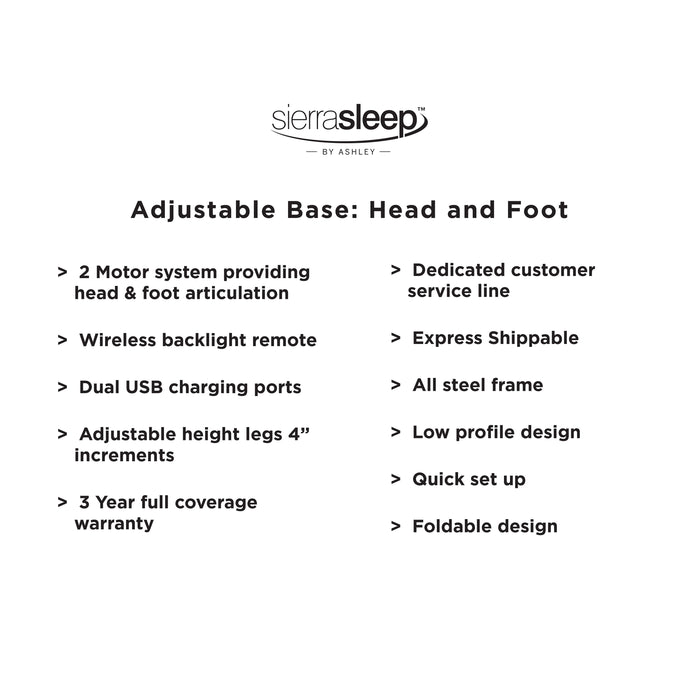 Head-Foot Good Adjustable Base