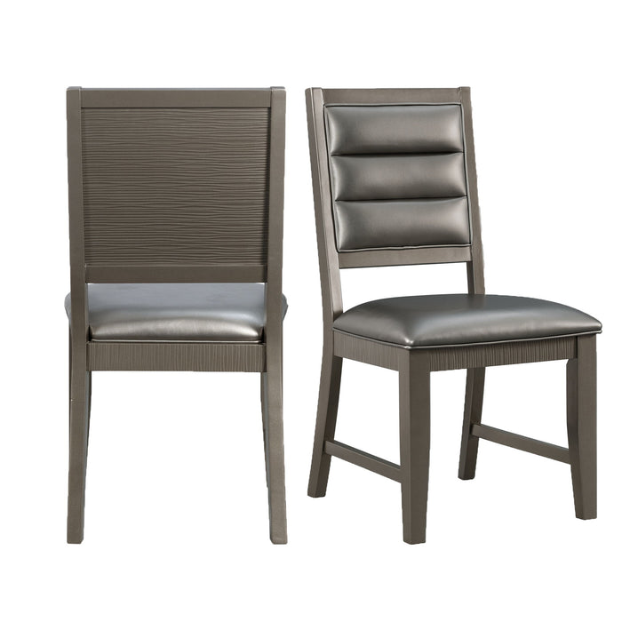 Dining Side Chair Copper (Set of 2)